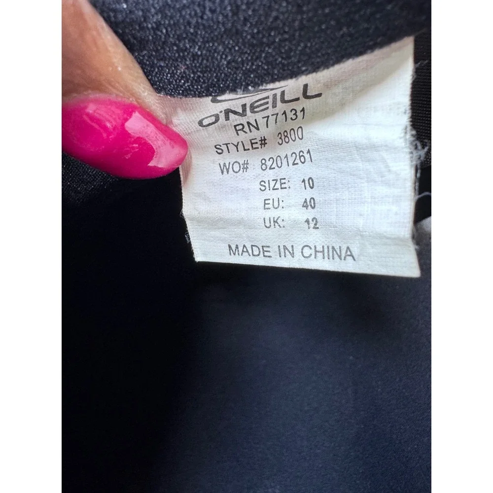 O'Neill Kids Full Wetsuit Black Purple Grey Neoprene Surf Swim Diving Suit